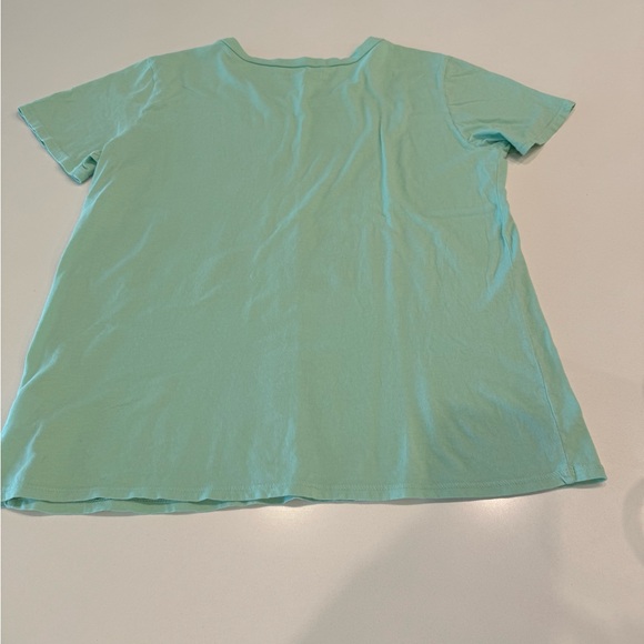 Christmas in July! Oh Joy mint green tshirt by Elisabeth & Faith - M/L - Picture 3 of 3